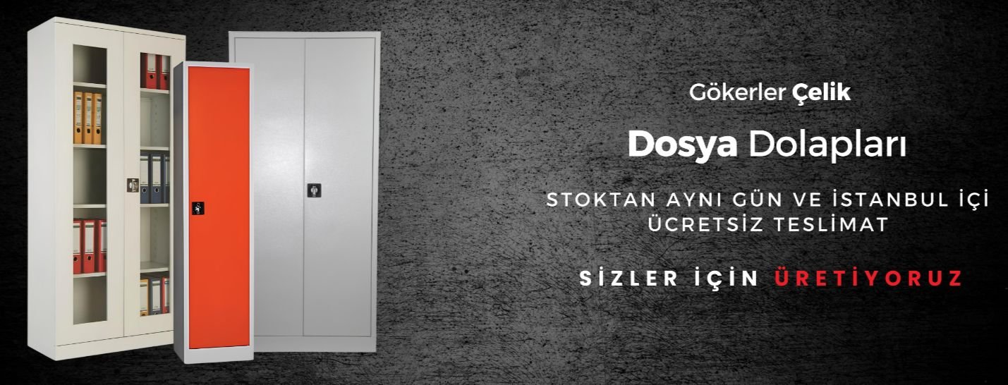 Arşiv Düzeninde Dosya Dolabı ve Kilit